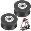 2 Pcs 340773 Elliptical Roller Wheel Replacement for Epic, Pro-Form, Health-Rider, Tread-Life, Nordic-Track Elliptical, It can Reduce Abnormal Noise and Enhance Stability