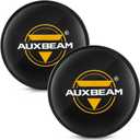 Auxebam 4 inch Pod Light Covers, Black Round Offroad Light Cover Waterproof Polycarbonate Protective Lens for Round LED Pod Lights Driving Fog Light (Fit for ZD000668 ZD000669 ZD000704 ZD000752)