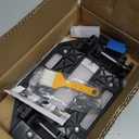 DUEBEL Aluminum Alloy Door Hinge Jig Woodworking Hole Opener Slotting Locator Wooden Door Hinge Hole Guide Door Lock Jig for Door Lock Installation