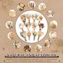 Layhit 24 Pcs Boho Dried Flower Bouquet Mini Wedding Handmade Dry Flowers Decor for Vase Crafts DIY Photo Boutonniere for Men Floral Plant for Bridesmaid Gift Birthday Decor(Stylish)
