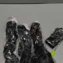 Leeven Boho French Curl Crochet Braids 12 Inch 8 Packs Black Pre Looped Curly Crochet Hair Short Goddess Box Braids Loose Wave Synthetic Hair Extensions for Women Girl (#1B)