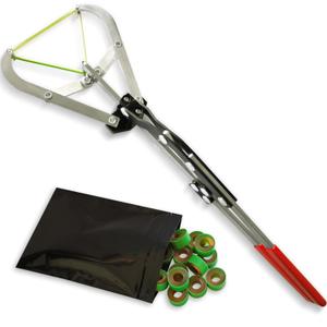 Cattle Banding Tool, 1pc Large Expander Plier with 24pcs Large Rings Kit, Bull Banding Tools for Farm Ranch Calves Sheep Goats and Other Big Livestock