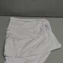 Mizoci Women's Swimsuit Coverup Beach Wrap Skirt Bathing Suit Bikini Cover Up for Swimwear, Size S, White