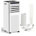 Portable Air Conditioners, 10000 BTU Portable AC up to 450 Sq.Ft, 3 in 1 AC Unit with Cool, Dehumidifier & Fan Modes, Remote Control & 24H Timer, AC Unit for Bedrooms, Living Rooms & Apartments