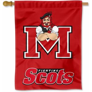 Monmouth Fighting Scots Double Sided House Flag