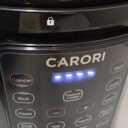 1200W 12-in-1 Electric Pressure Cooker 8Qt, Stainless Steel Pressure Cooker, Slow Cook Rice Cooker Steamer Saut, Yogurt Maker, Warmer & Sterilizer with Recipe, Safer Venting Design, Black