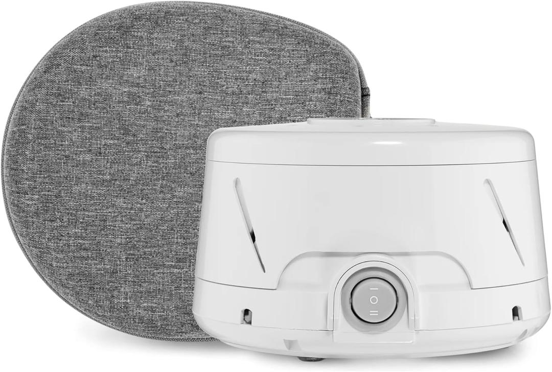 Yogasleep Dohm Classic & Travel Case (2 Piece Set) The Original White Noise Machine with Natural Sound from a Real Fan, Sleep Aid & Noise Cancelling For Adults & Baby, Office Privacy & Meditation