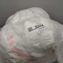 MUXHOMO 7 Pieces California King Comforter Set, Seersucker Bed in a Bag Cal King Size, All Season Luxury Bedding Set with Comforter, Flat Sheet, Fitted Sheet, Pillowcases & Shams, White