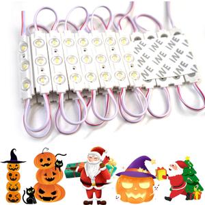 LED Module, 20pcs 9.8 Ft 5730 SMD 150LM Per LED IP65 Waterproof Decorative Light for Inflatables with Tape Adhesive Backside (White Light)