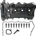 Engine Valve Cover with Gasket Compatible with 2013-2017 Honda Accord 2015-2019 Honda CR-V 2.4L Replace 12310-RDF-A01, 12310RDFA01