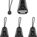 4-piece set quick release combination buckle, camera quick release clip, camera quick release combination buckle. (Black)