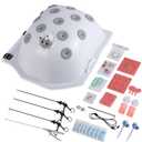 Laparoscopic Trainer Kit - Lap Simulator for Minimally Invasive Surgery Training, Includes Training Box, Instruments & Interchangeable Modules - Ideal for Medical Students & Clinical Skills Labs
