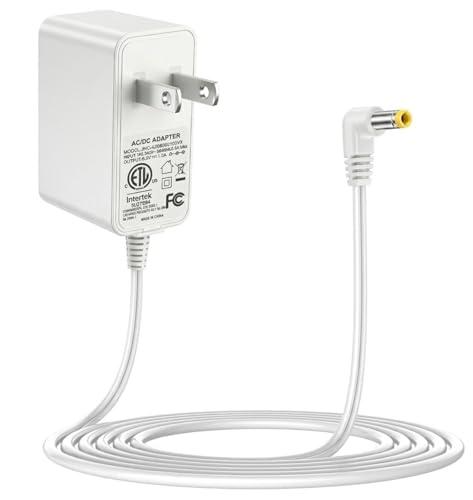 6V AC Charger for VTech Baby Monitor Power Adapter, UL Listed Long Cord fits DM221 DM221-2 DM223 DM251 (Parent & Baby Units), DM111 DM112 DM222 DM271 (Parent Unit ONLY) Safe & Sound Audio Monitor