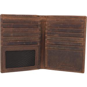 RFID Blocking Bifold Hipster Credit Card Wallet Premium Lambskin Leather (Vintage)