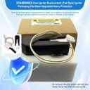 316489403 Oven Igniter for Gas Stove, for Frigidaire Oven Igniter Replacement, for Crosley for Kenmore Oven Igniter Replacement Replace 5304508786 7316489403 AP4433236 PS2364063.