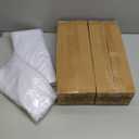 Arch Backdrop Stand and Cover Set, 2 Metal Balloon Arch Backdrop 7.2ft 6ft, Gold Arched Stand Frame for Wedding, Parties,Birthday,Decorations (White,7.2ft+6ft)