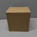 Navy Blue Ceramic Vase with Organic Ruched Texture- 6.3" Unique Flower Vase for Pampas Grass & Centerpieces, Decorative Boho/Farmhouse Vase for Living Room, Office Desk