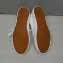 Adokoo Women's Fashion Sneakers PU Leather Casual Shoes,Size 9.5