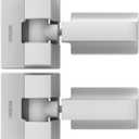 Barrette Outdoor Living Heavy-Duty Modern Hinge, White