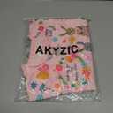 Little Girls Sweatshirts Cotton Long Sleeve Crewneck Pullover Toddler Kids Winter Warm Shirt Sweater Tops 2t-8t (3T, Pink/Rabbit)