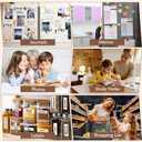 Mini Pocket Printer for iPhone/Android, Portable Mini Sticker Printer with 10 Rolls Non-Sticky Thermal Papers, Blue-Tooth Thermal Label Maker for Journal Memo Notes Photo Study, Yelllow (Yellow)