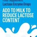 Milkaid Lactase Enzyme Drops for Lactose Intolerance | Prevents Gas, Bloating & Diarrhea | Fast Acting Dairy Digestive Supplement | Gluten Free & Vegetarian | No Artificial Flavor | 0.5 Fl Oz (1)