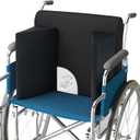 HOMBYS Lateral Support for Wheelchair,Wheelchair Back Support Cushion,Lumbar Support Pillow for Low Back Pain with Side Support,Adjustable Back Chair Cushion,High Density Foam