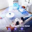 Portable Air Conditioners, 3000 CFM Swamp Cooler, Evaporative Air Cooler with 6.87 Gal Water Tank, 3 Speeds & 4 Modes, 120° Oscillation, 15H Timer Air Cooler for Home, Kitchen, Bedroom, 12.59 x 16.53 x 31.88 inches