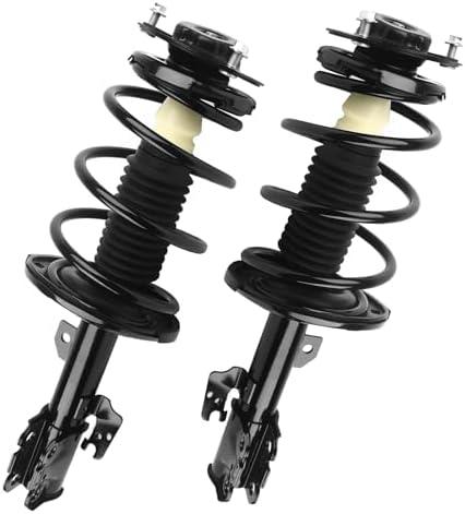 KUSATEC Front Pair Complete Struts Shock Absorber fit for 2004-2006 Lexus ES330, Toyota Camry; Solara, 172206 172205 Struts with Coil Spring Assemblies
