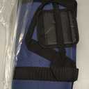 American Mahjong Tile Set, 166 White Tiles Mahjong Set, 4 Colors Mahjong Racks, Travel Mahjong Set with Blue Carrying Bag