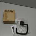 Moen YB5186ORB Voss Collection Bathroom Hand Towel Ring, Oil-Rubbed Bronze (11.61 x 2.83 x 6.81 inches)