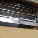 Elite Gourmet ECT4123X Long Slot 4 Slice Toaster, Extra Wide 1.5" and 5.1" Deep Slots, Bagel, Defrost & Cancel Functions, 6 Toast Shade Settings, Fits Bagels, Waffles, Artisan Breads, Stainless Steel
