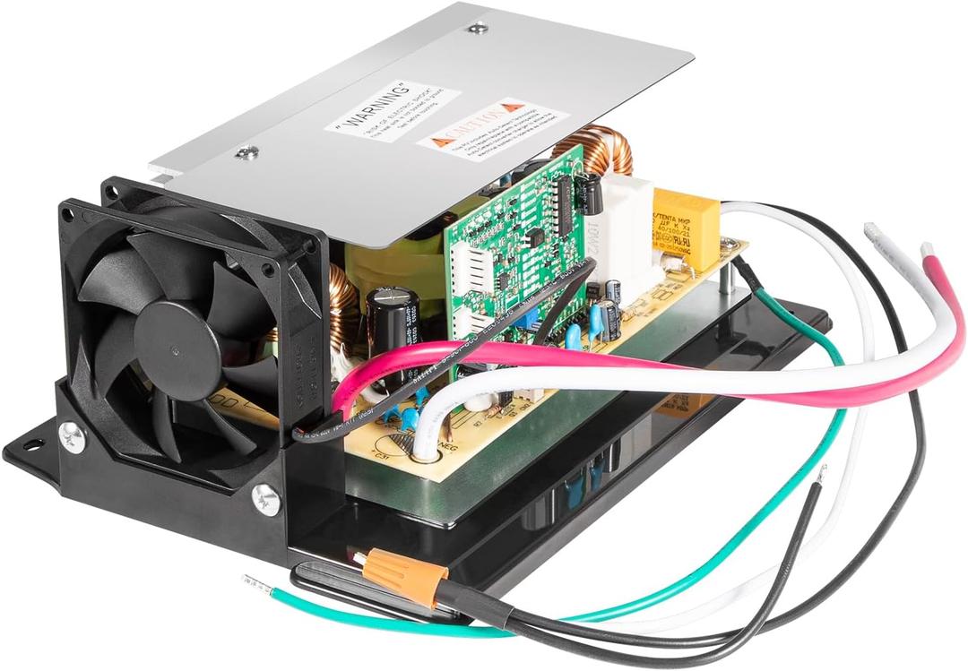 Upgraded WF-8955-AD-MBA RV Converter Main Board Assembly Replacement Unit for WF-8955, WF-8955-AD Series, Parallax 7145 and 7155 Converters with 55 Amp DC 105-130V 950W RV WF-8955-MBA Power Converter