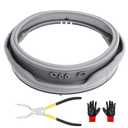 MDS47123619 Door Gasket Compatibile with LG Front-Load Washing Machines WM3270CW WM3270CW/00 WM3500CW/00 WM3670HVA/01 WM3700HVA/00 Front-Load Washing Machines, Washer Door Boot Seal