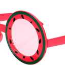 BESPORTBLE Watermelon Eyeglasses for Party Photo Booth Props Funny Photo Glasses Party Favors Square Sunglasses (Pack of 7)