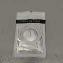 Travel Essentials for Apple Watch Charger,iPhone Charger,3 in 2 Type C/Lightning/Magnetic Fast Charging Cable Docks,Multi Charging Cable Portable Designed for iWatch Series,iPhone 17-11,S26,Car-4FT (All White)