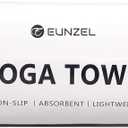 Eunzel Hot Yoga Towel Non Slip Yoga Mat Towel Non-Slip Sweat Absorbent Microfiber Towel for Hot Yoga, Pilates and Workout 72" x 26.5", Pink