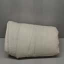 Bedsure Queen Comforter, Cream Soft Prewashed Bedding for All Seasons, Lightweight Comforter (90"x90") 