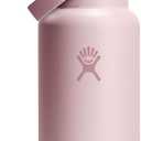 Hydro Flask Water Bottle - Insulated Stainless Steel - Wide Straw Lid, Non Spill, Leakproof in 32 Oz Trillium Pink