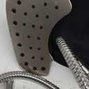 Nickel 2.5GPM Shower Head with Handheld High Pressure: 10 Rainfall Shower Head & HandHeld Shower Head, 10 Spray Settings Detachable Shower Head with ON/OFF Switch and 15-Stage Filter