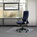 Kuyal Office Chair Mat for Carpets,Transparent Thick and Sturdy Floor Mats for Low and No Pile Carpeted Floors, with Studs (36" X 48" Rectangle)