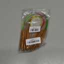 Bamboo Circular Knitting Needles Set 16 Inch, 18 Round Wooden Knitting Needles, 18 Sizes US 0-15 (2-10mm) Double Pointed Short Circle Knit Needle for Beginners Knit Socks, Sweaters