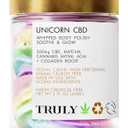Truly Beauty Unicorn Whipped Body Polish with Chia, Acai and Rose  with Shea for Women, Body Butter Cream for Softer, Smoother and Glowing Skin  2 Fl. Oz