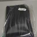 Under Grill Mat for Outdoor Grilling, 90 x 48 inches Double-Sided Fireproof Waterproof BBQ Protector for Deck and Patio Under Grill Mat for Outdoor BBQ (Black)