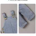 Newborn Boy Outfits 2Pcs costume Suspender Outfit Baby Boy Fall Winter Clothes (6-12 Months)