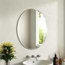 18x24 Inch Bathroom Mirrors for Over Sink, Frameless Mirrors for Wall