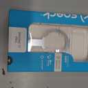 GEMSHELL Grip Magsafe Case For iPhone 15Pro In Clear/Chrome Finish