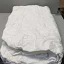 GRT Queen Mattress Protector Waterproof, Rayon from Bamboo, Cooling Quilted Fitted Mattress Pad, Noiseless Waterproof Mattress Cover, fits up to 21" Deep, Dust Proof White