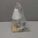 Erumpere Candle Warmer Lamp for Jar Candles, White Candle Warmer Lamp with Timer 2H/4H/8H Nightstand Lamp for Bedroom (2 Wax Warmer Bulbs)