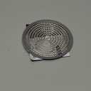 LEKEYE Shower Drain Hair Catcher/Strainer/Stainless Steel and Silicone (Gray)